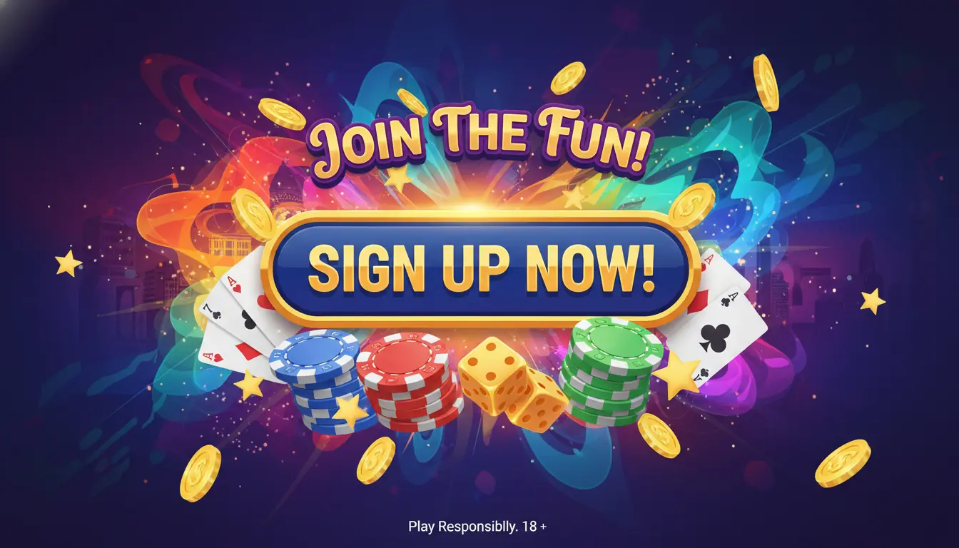 Skapa konto hos Gday casino